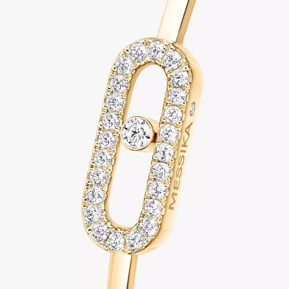 [moco jewelrys ]Move Uno pavé flex bangle medium