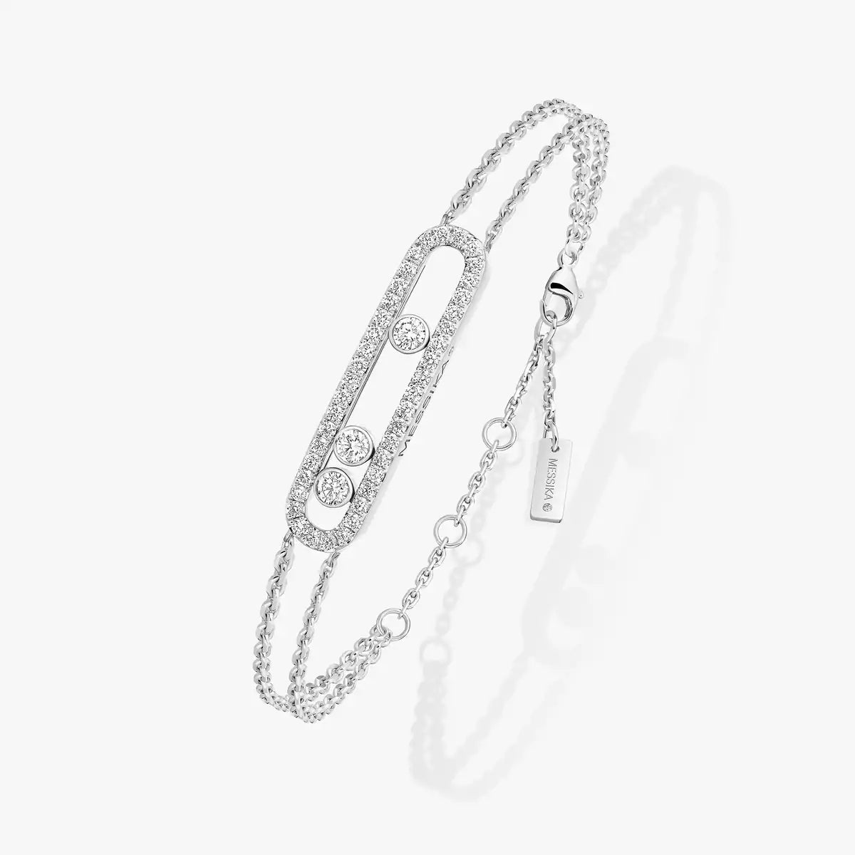 [moco jewelrys ] Move Classique pavé bracelet