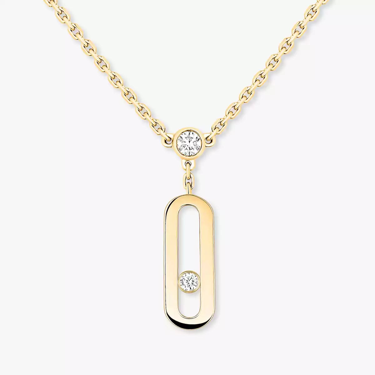 [moco jewelrys ] Move Uno Diamond Necklace