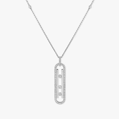 [moco jewelrys ]Diamond Necklace Move 10Th