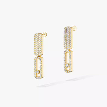 [moco jewelrys ]Imperial Move SM Diamond Earrings