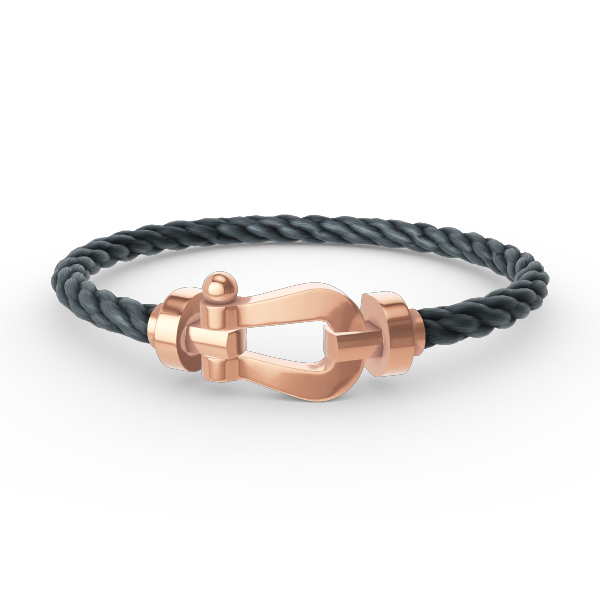¡®Star¡¯FORCE LARGE HORSESHOE NO DIAMOND BRACELET ROSE GOLD