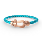 ¡®Star¡¯FORCE LARGE HORSESHOE NO DIAMOND BRACELET ROSE GOLD