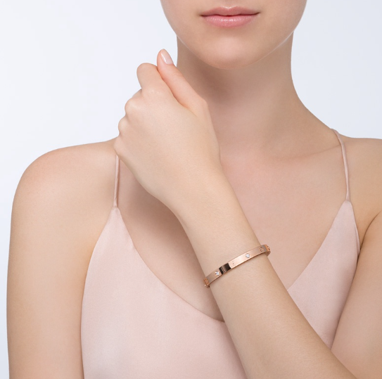 ¡®Star¡¯LOVE BRACELET 6.1MM 4 DIAMONDS