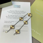 [Star]New  CLOVER 5 MOTIF LASER BRACELET COLLECTION