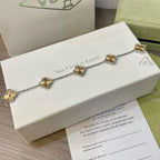 [Star]New  CLOVER 5 MOTIF LASER BRACELET COLLECTION