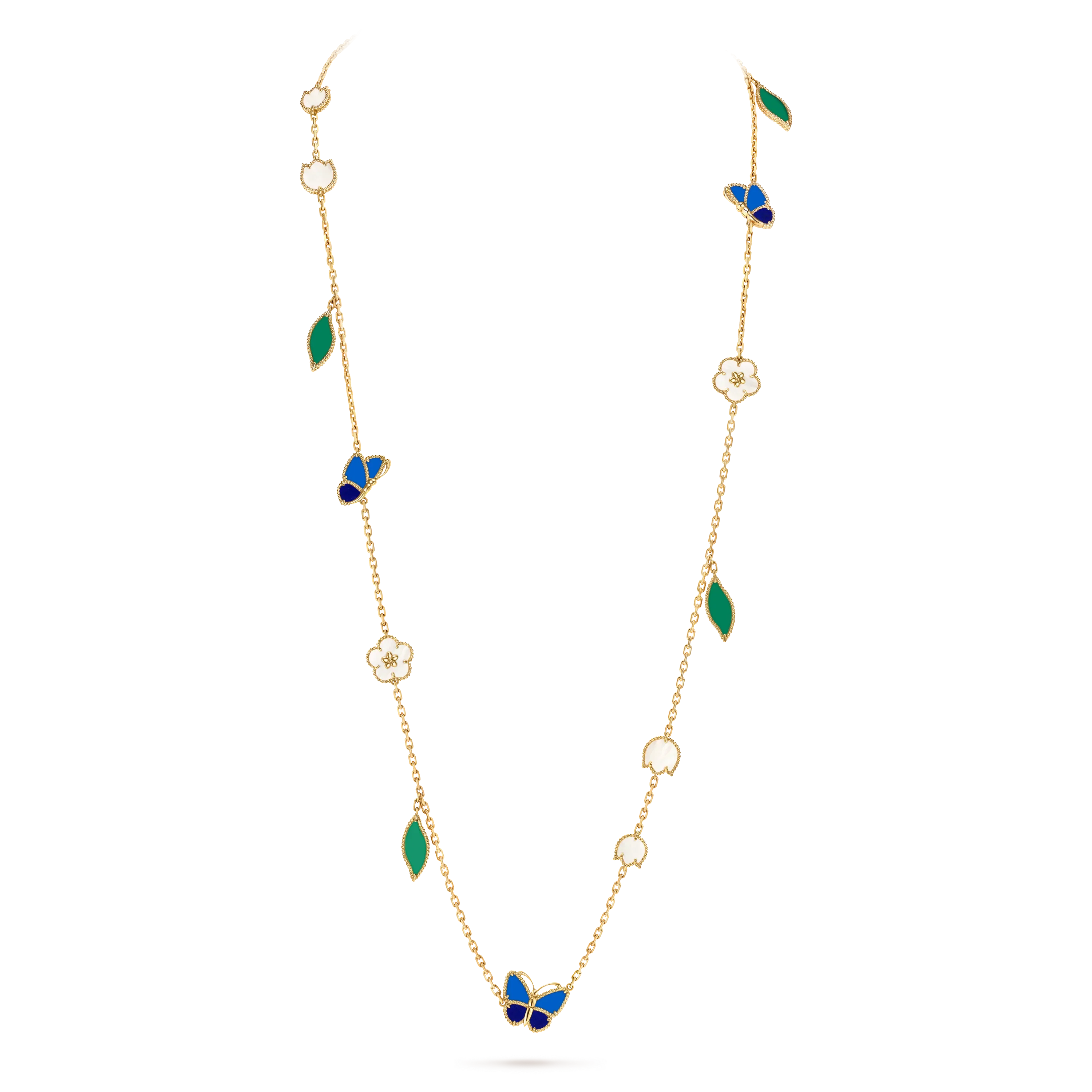 [Star] 26 NEW CLOVER 15 MOTIFS LUCKY NECKLACE