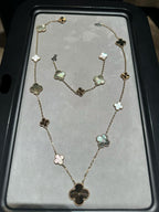 [¡®Star¡¯] 25 NEW CLOVER 15 MOTIFS GRAY MOTHER-OF-PEARL