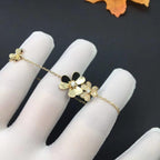 ¡®Star¡¯FRIVOLE GOLD 5 FLOWERS BRACELET