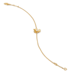 ¡®Star¡¯FRIVOLE GOLD FLOWER PINK MALACHITE BRACELET