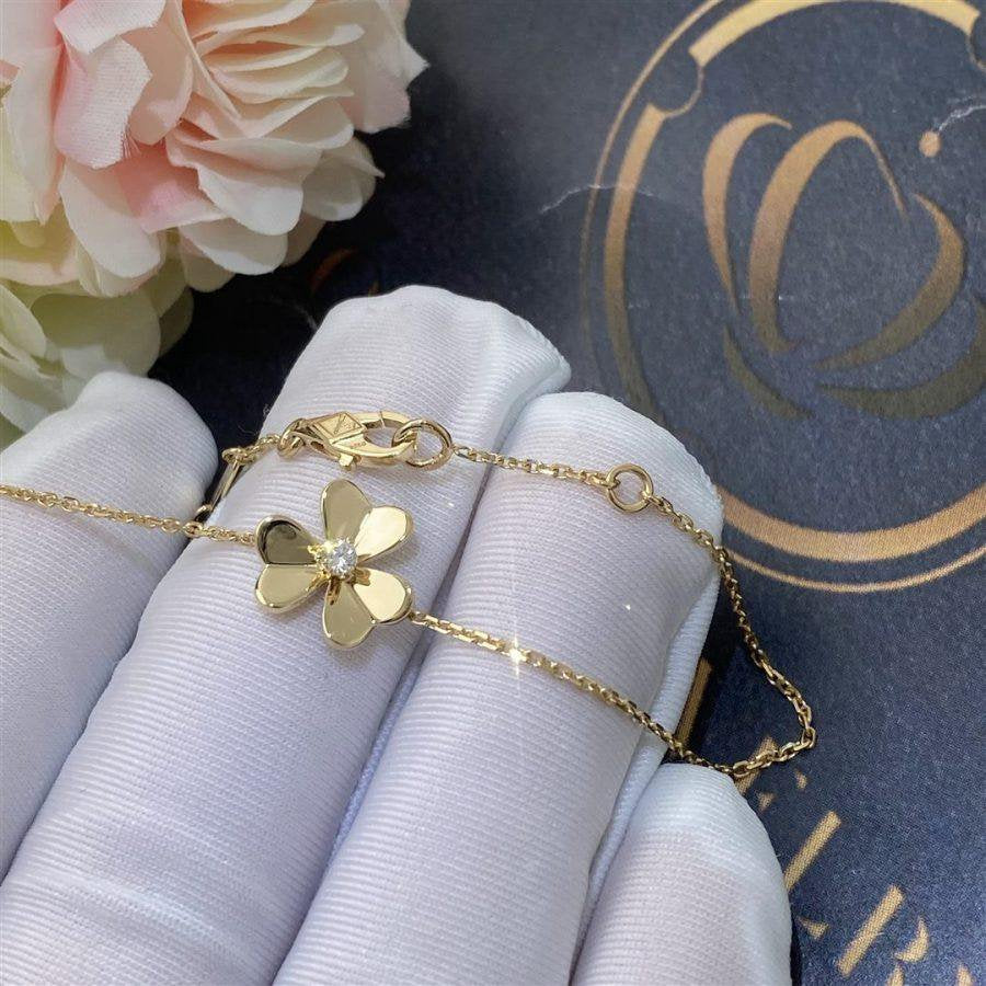 ¡®Star¡¯FRIVOLE GOLD FLOWER BRACELET