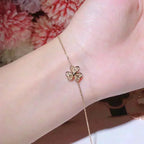 ¡®Star¡¯FRIVOLE GOLD FLOWER DIAMOND BRACELET