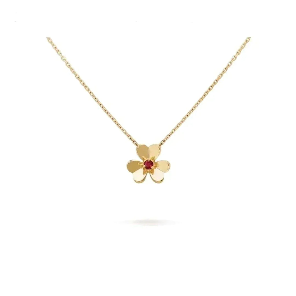 ¡®Star¡¯FRIVOLE GOLD FLOWER NECKLACE