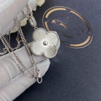 ¡®Star¡¯CLOVER 25MM SILVER BIG CLOVER NECKLACE