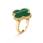 ¡®Star¡¯CLOVER MALACHITE RING