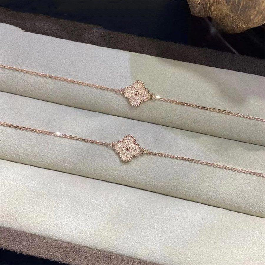 ¡®Star¡¯CLOVER SINGLE FLOWER BRACELET