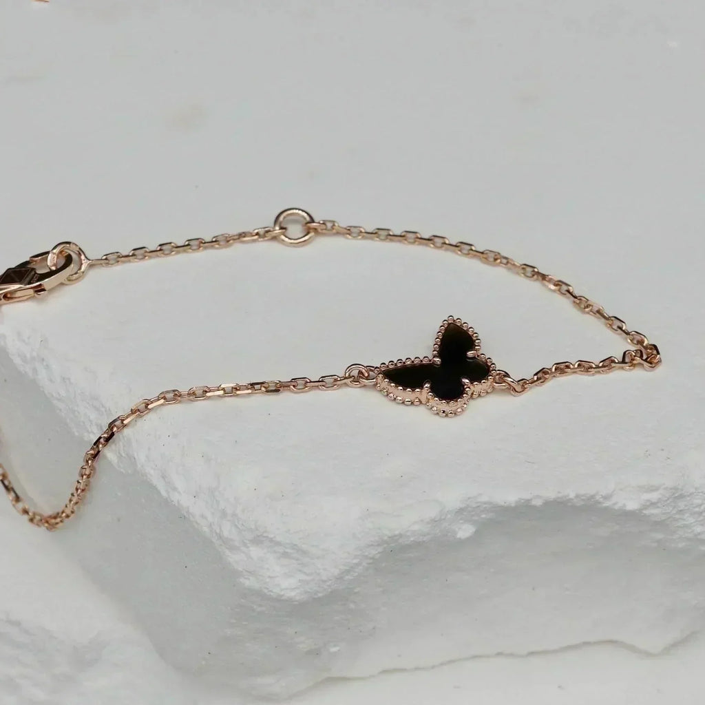 ¡®Star¡¯BUTTERFLY ONYX  BUTTERFLY BRACELET