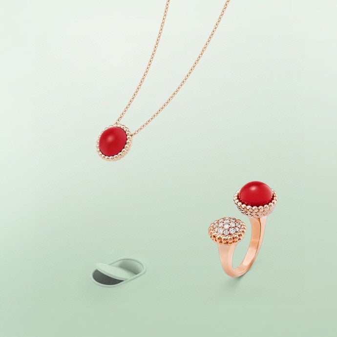 ¡®Star¡¯PERLEE COULEURS DIAMOND ROSE GOLD BETWEEN THE FINGER RING