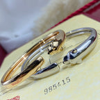 ¡®Star¡¯PANTHERE SILVER OPEN BRACELET