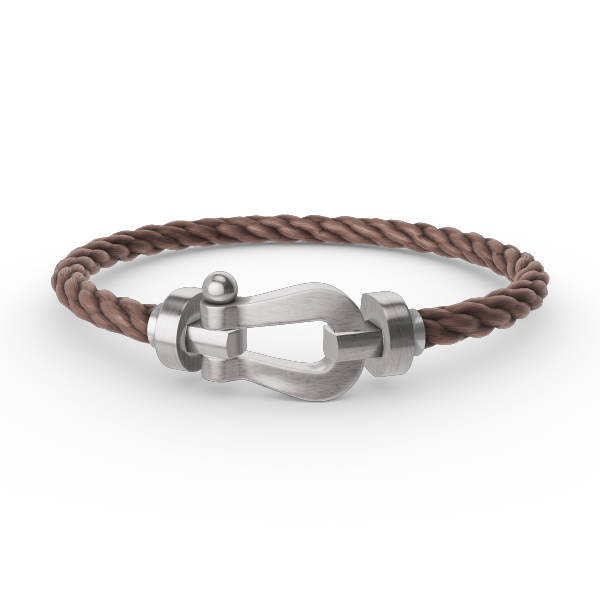 ¡®Star¡¯FORCE LARGE HORSESHOE NO DIAMOND BRACELET SILVER