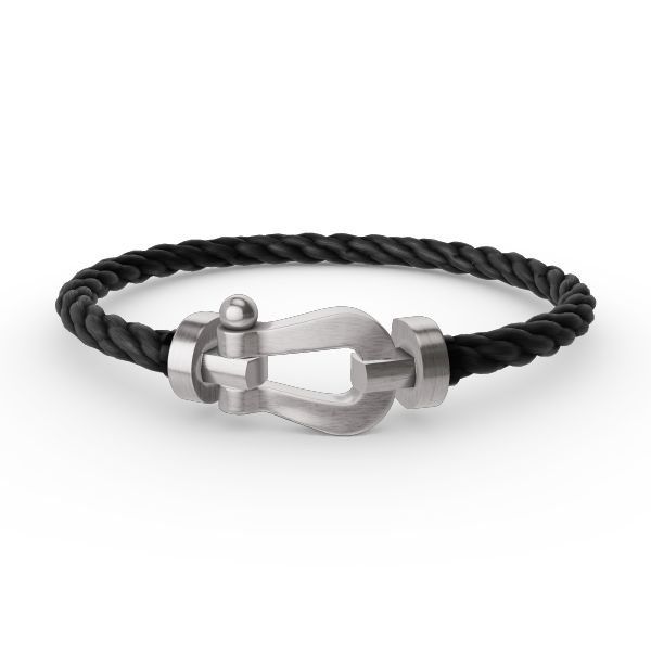 ¡®Star¡¯FORCE LARGE HORSESHOE NO DIAMOND BRACELET SILVER