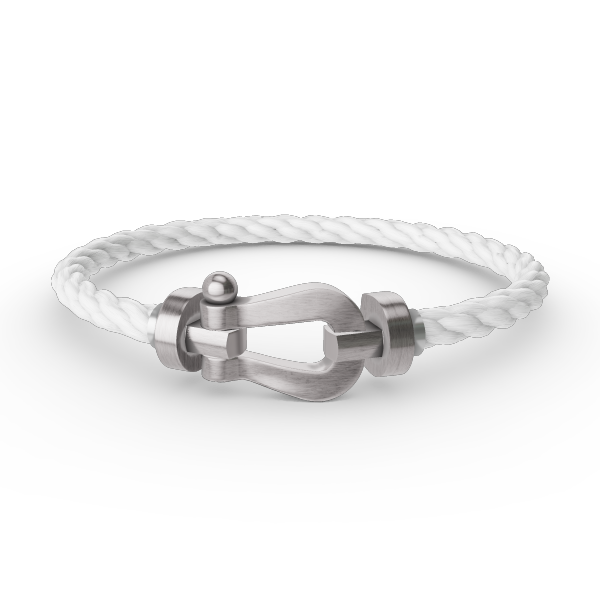 ¡®Star¡¯FORCE LARGE HORSESHOE NO DIAMOND BRACELET SILVER