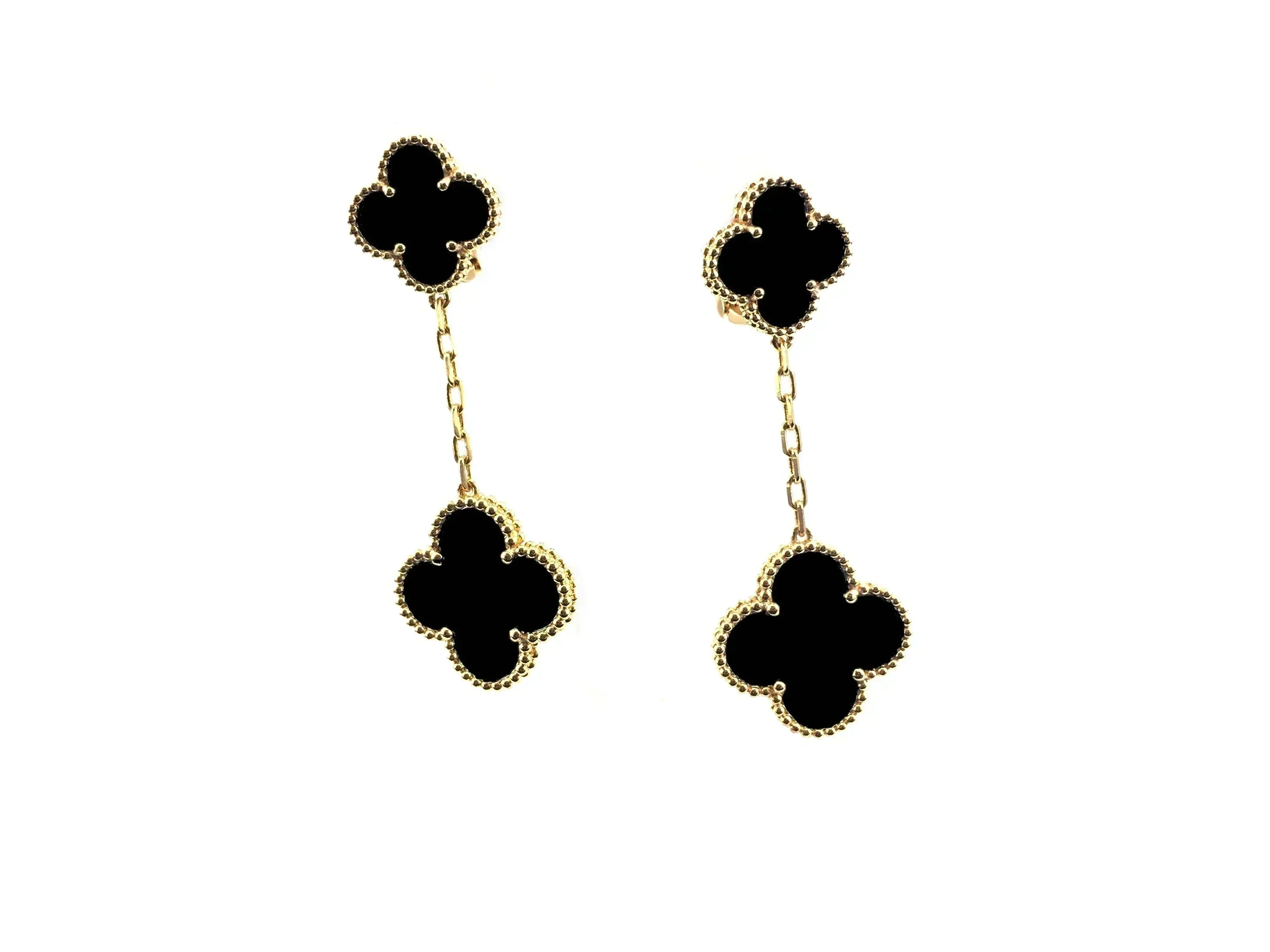 ¡®Star¡¯CLOVER 2 MOTIFS  EARRINGS (MULTIPLE CHOICESC