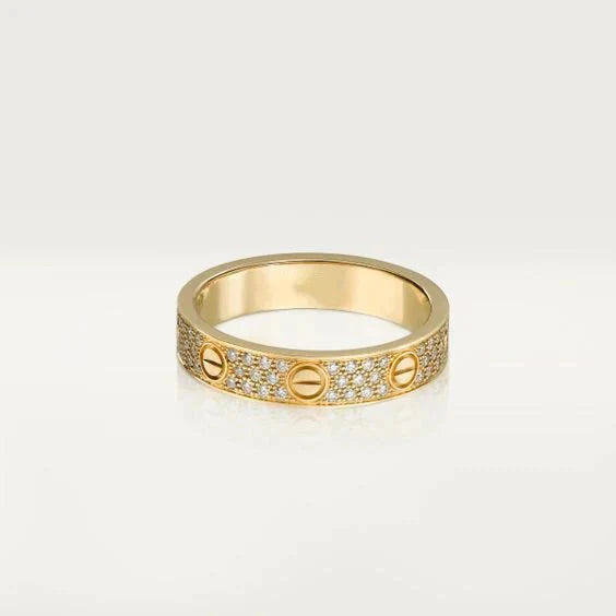 ¡®Star¡¯LOVE RING 3.6MM DIAMOND PAVED